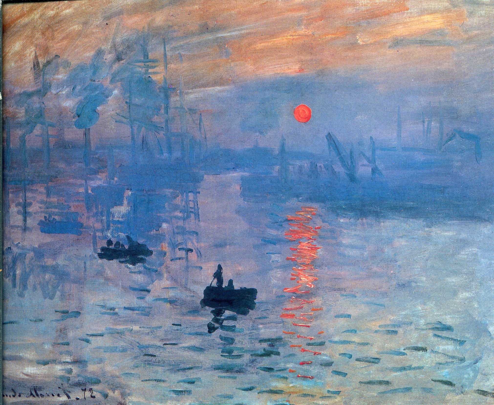 Клод Моне Впечатление. Восход солнца 1872г